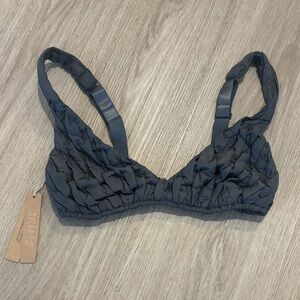 NWT SKIMS Puffy Gray Bralette